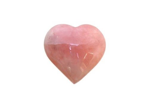 Quartzo Rosa de Coração (Cantinho do Amor)